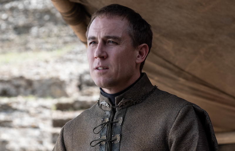 Edmure Tully (Tobias Menzies), doofus of the Seven Kingdoms.